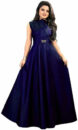 Women Gown Blue Dress